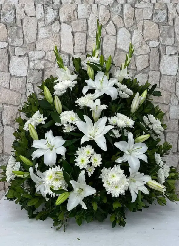 Centro de flores Ámbar
