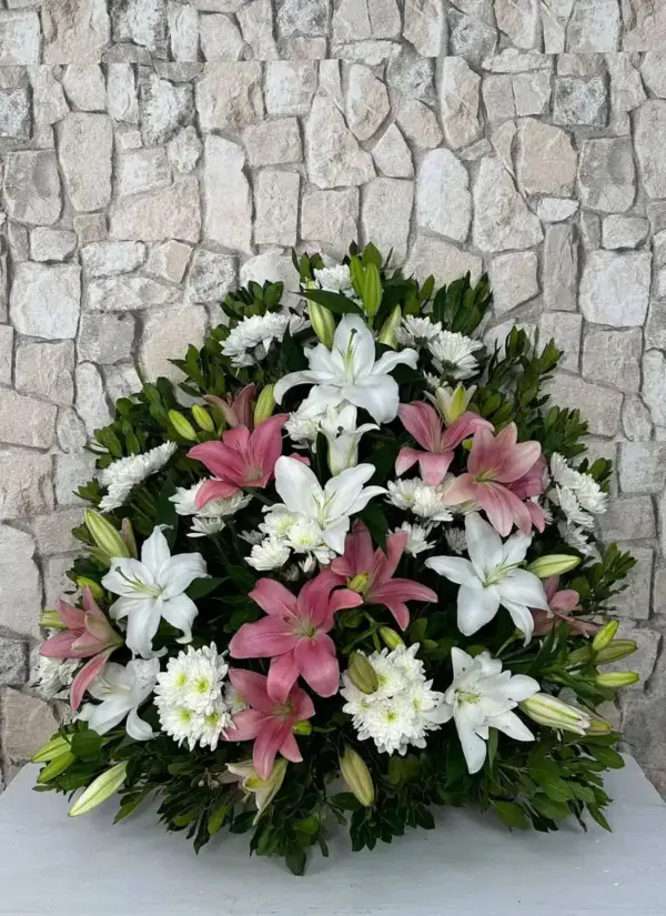 Centro de flores Esmeralda