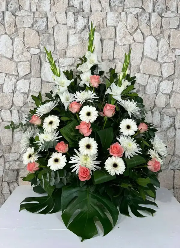 Centro de flores Ópalo