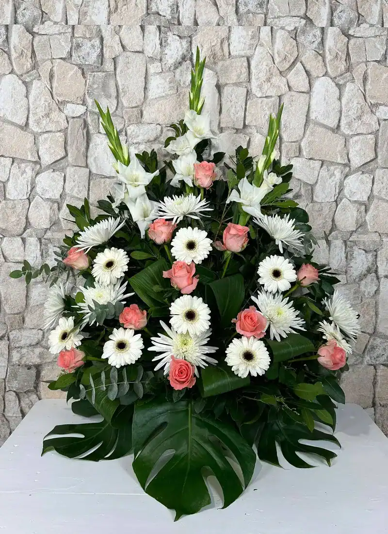 Centro de flores Ópalo