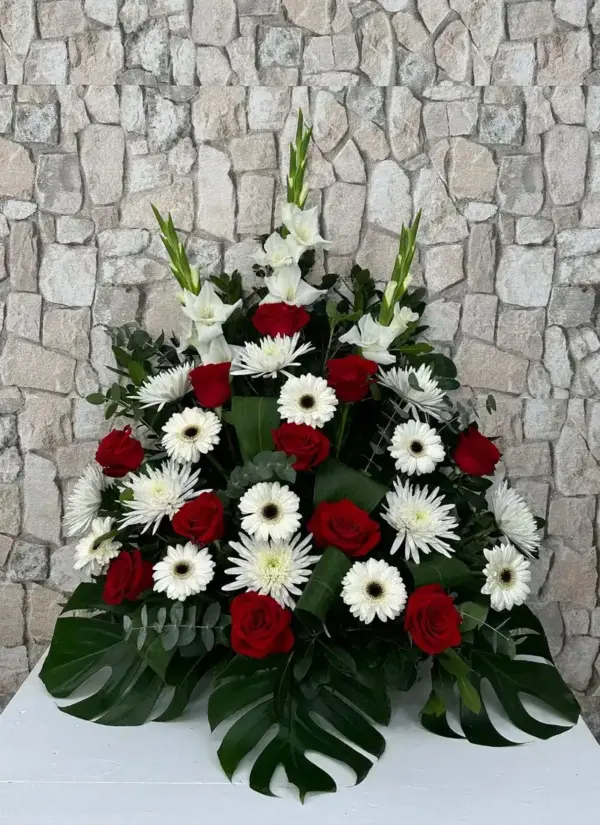 Centro de flores Perla