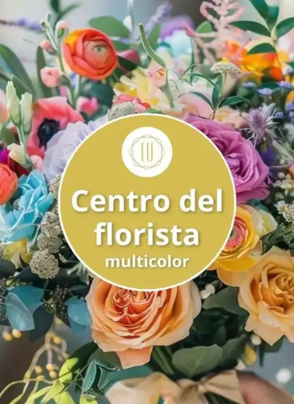 Centro del florista tonos rosas