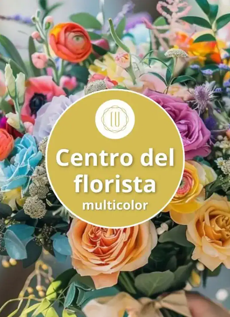 Centro del florista tonos rosas