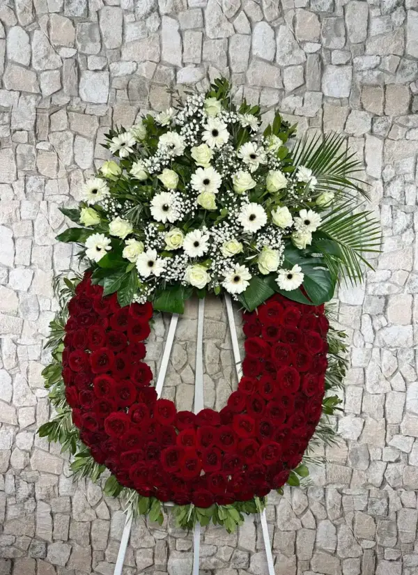 Corona fúnebre Magnolia