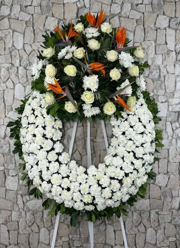 Corona funeraria Bronze