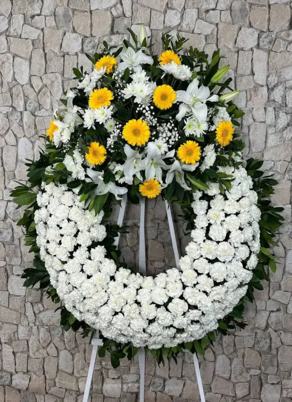 Corona funeraria Bruma