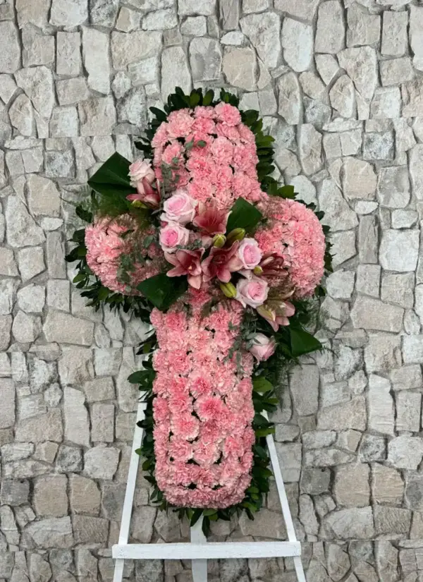Cruz de flores Ágata